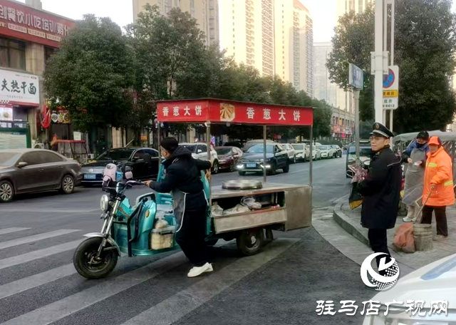 駐馬店市城鄉一體化示范區城管局:春節漸近年味濃 規范秩序迎新春