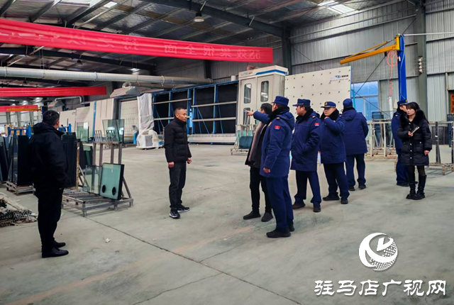 駐馬店經濟開發區金山辦事處開展節后復工復產安全檢查工作