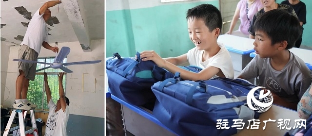 新蔡縣孫召鎮張樓小學開展“夢想家”公益捐贈活動