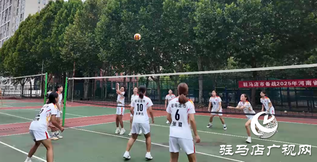 駐馬店市女子排球隊全力備戰2025年河南省女排城市聯賽