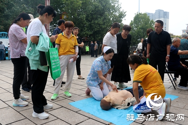  平輿縣中心醫院開展“急救與氣候變化”宣傳義診活動