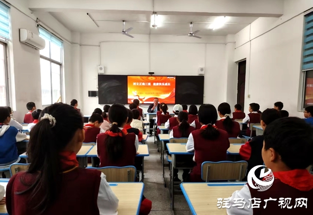 確山縣朗陵街道:思政課堂進校園?薪火相傳育新人