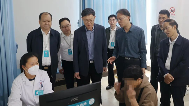  駐馬店市人大調研組蒞臨市中心醫院調研指導檢查檢驗結果互認工作