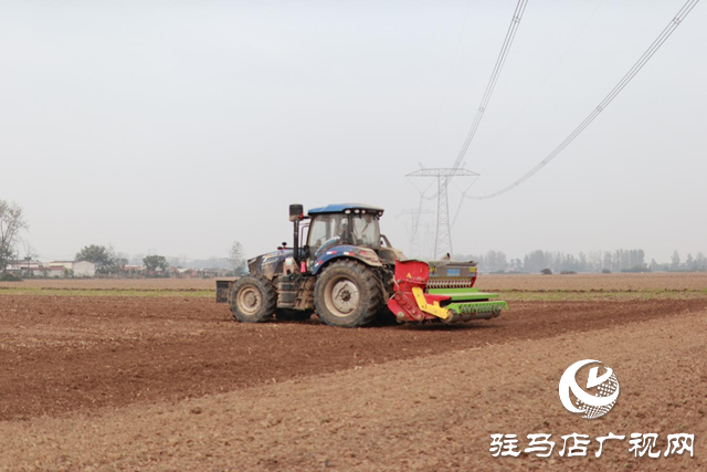 驛城區水屯鎮：搶抓農時推進秋播