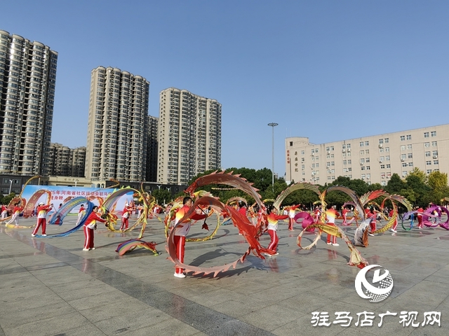 2025年河南省社區運動會駐馬店賽區健身鞭展示活動成功舉辦